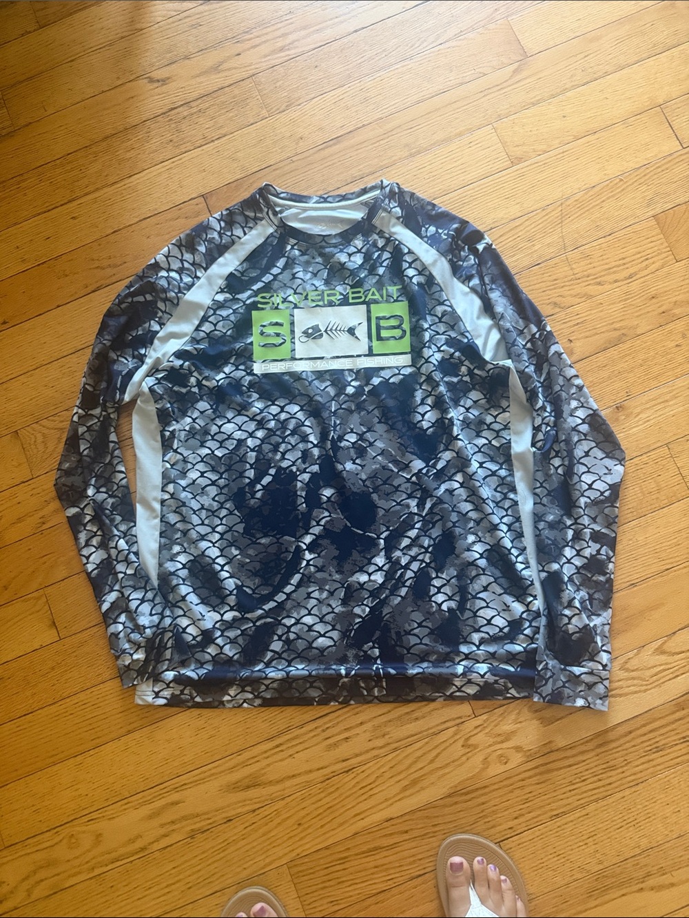 Silver BAIT high performance fishing shirt